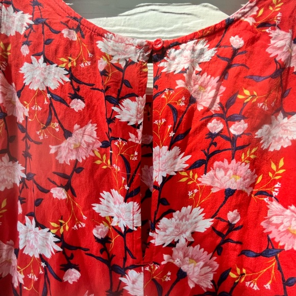 XL old navy marigold print swing dress - Picture 8 of 8
